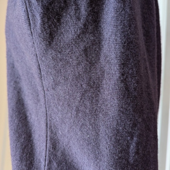 Aritzia Babaton merino-cashmere sweater dress, purple, size xs - Picture 10 of 12